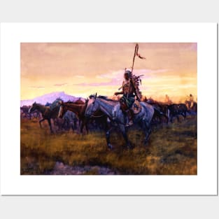 “Stolen Horses” by Charles M Russell Posters and Art